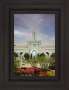 Mount Timpanogos Temple Morning Garden