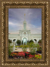 Mount Timpanogos Temple Morning Garden