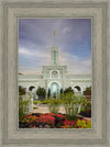 Mount Timpanogos Temple Morning Garden