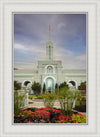 Mount Timpanogos Temple Morning Garden