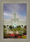 Mount Timpanogos Temple Morning Garden