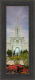 Mount Timpanogos Temple Morning Garden