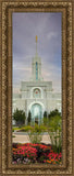 Mount Timpanogos Temple Morning Garden