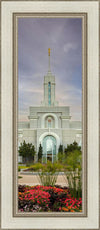 Mount Timpanogos Temple Morning Garden