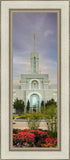 Mount Timpanogos Temple Morning Garden