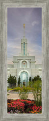 Mount Timpanogos Temple Morning Garden