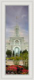 Mount Timpanogos Temple Morning Garden