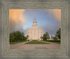 St George Temple Morning Light