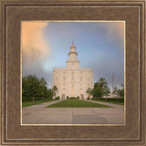 St George Temple Morning Light