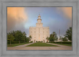 St George Temple Morning Light