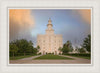 St George Temple Morning Light