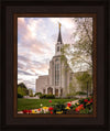 Boston Temple Spring Tulips