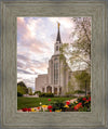 Boston Temple Spring Tulips