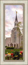 Boston Temple Spring Tulips