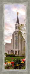 Boston Temple Spring Tulips