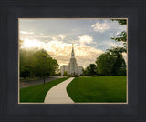 Boston Temple Summer Glow