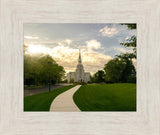 Boston Temple Summer Glow