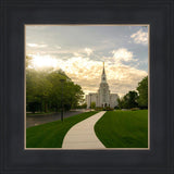 Boston Temple Summer Glow