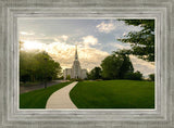 Boston Temple Summer Glow