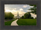 Boston Temple Summer Glow