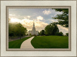 Boston Temple Summer Glow