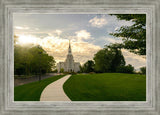 Boston Temple Summer Glow