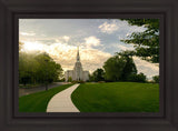 Boston Temple Summer Glow