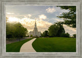 Boston Temple Summer Glow