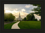 Boston Temple Summer Glow