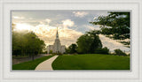 Boston Temple Summer Glow