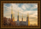 Golden Hour Washington DC Temple