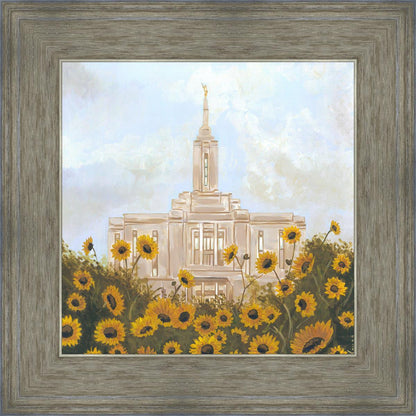 Pocatello With Sunflowers