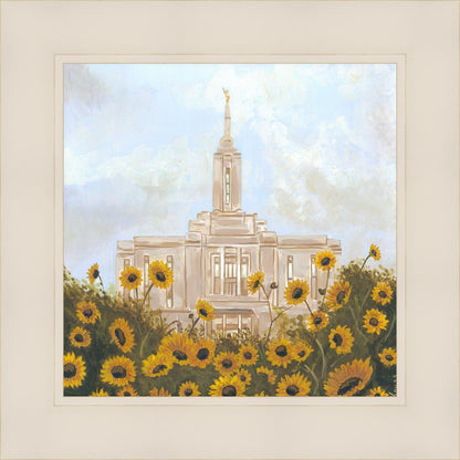 Pocatello With Sunflowers