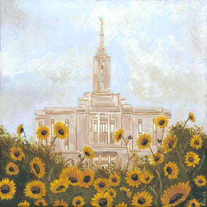 Pocatello With Sunflowers