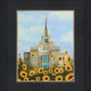 Kyiv Temple with Sunflowers