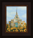 Kyiv Temple with Sunflowers