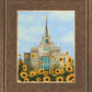 Kyiv Temple with Sunflowers