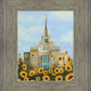 Kyiv Temple with Sunflowers