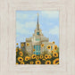 Kyiv Temple with Sunflowers