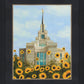 Kyiv Temple with Sunflowers