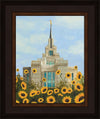 Kyiv Temple with Sunflowers