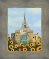 Kyiv Temple with Sunflowers