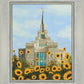 Kyiv Temple with Sunflowers
