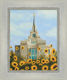 Kyiv Temple with Sunflowers