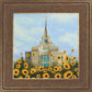 Kyiv Temple with Sunflowers