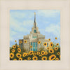 Kyiv Temple with Sunflowers