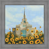 Kyiv Temple with Sunflowers