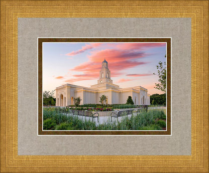 Bentonville Arkansas at Sunrise