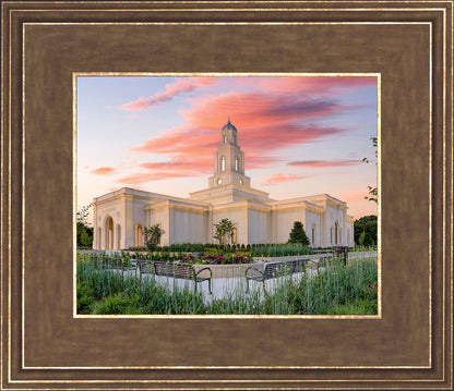 Bentonville Arkansas at Sunrise