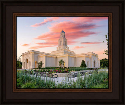 Bentonville Arkansas at Sunrise